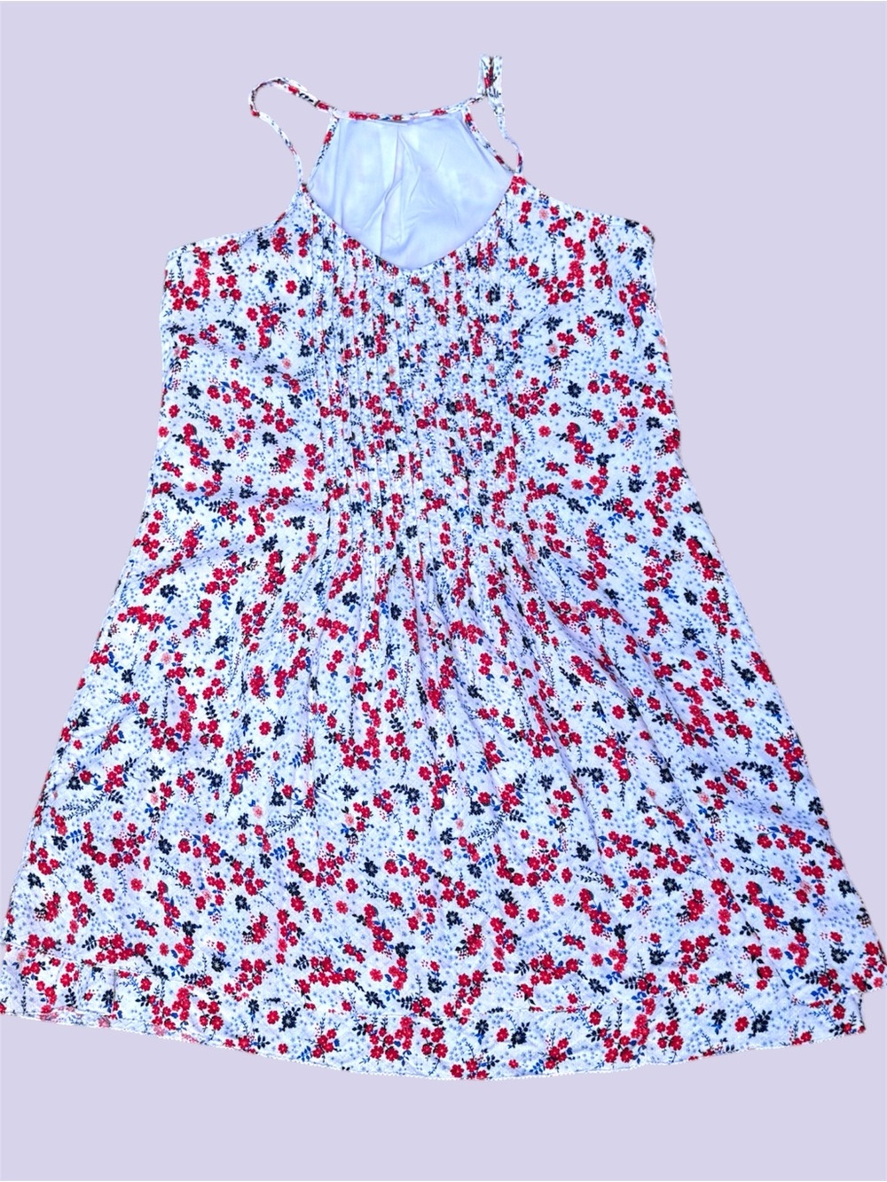 Patriotic Floral Summer Dress - Picture 5 of 5